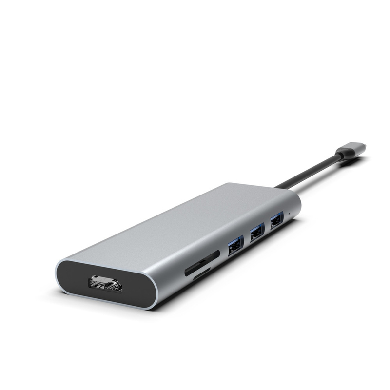 Wysokiej prędkości adapter USB-C Hub z USB 3.0 HDMI PD ładowanie Logo dostosowane