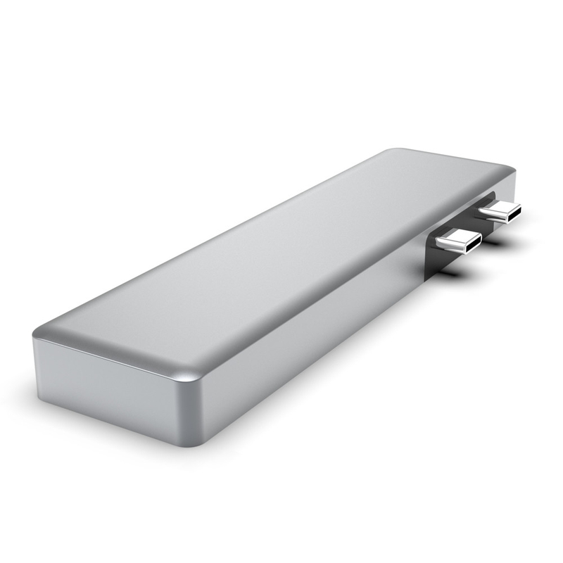 Niestandardowy podwójny adapter usb c Hub Dock 6-w-1 HDTV Dock Niestandardowe węzły USB dla MacBooków