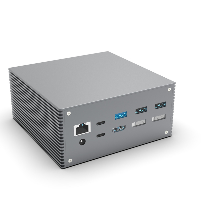 15 w 1 Dual USB C Docking Station 4k 60hz Typ C SD 104Mb RJ45 1000M USB 3.0 Na laptop