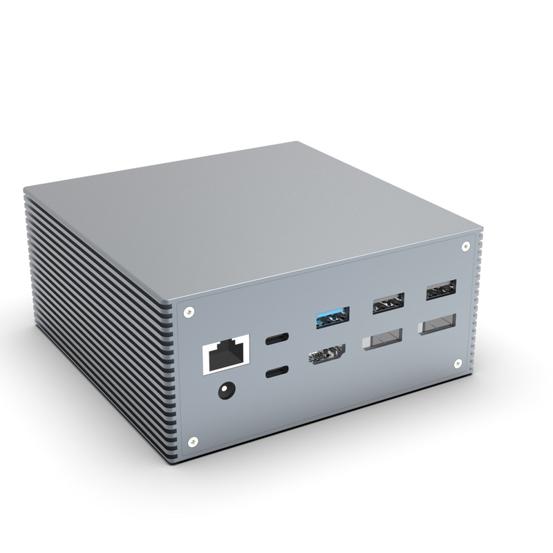 16 w 1 Thunderbolt 4 Docking Station 3 Monitory Mac USB 3.0 Uniwersalny laptop DP USB C Z zasilaczem prądu stałego