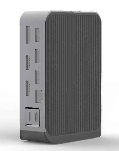 16-w-1 Thunderbolt Displaylink Dock USB Docking Station Podwójny Monitor Dla MacBooków i Windows