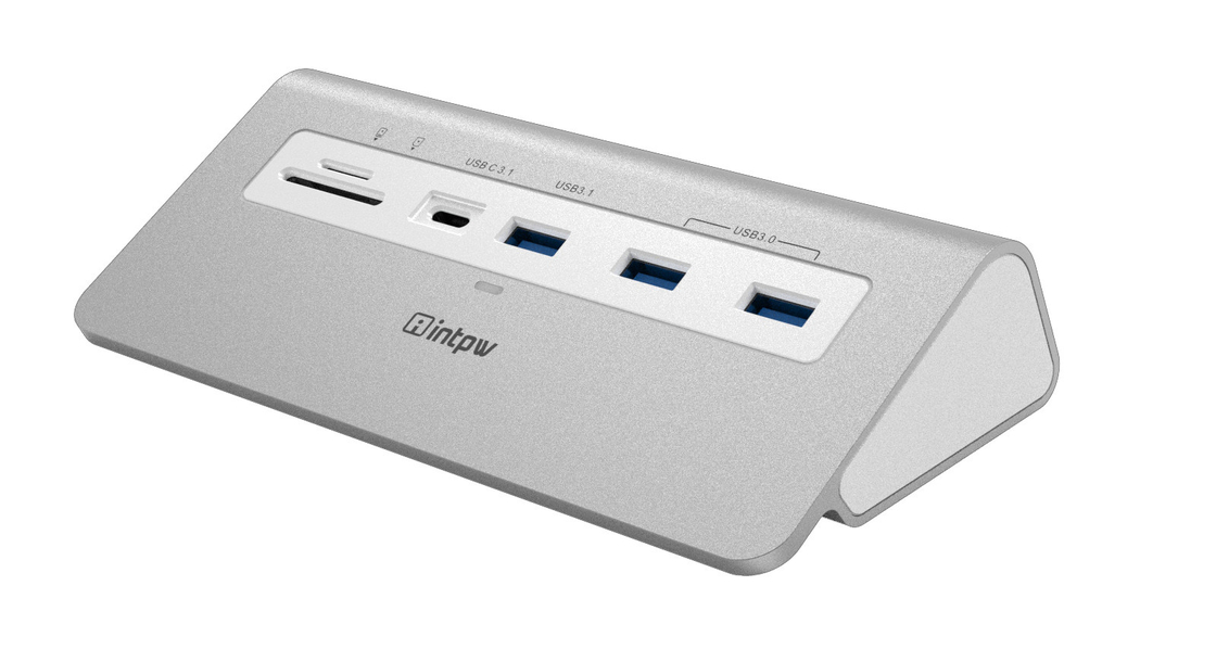 9-w-1 USB C hub Multiport Adapter z 4K HDMI PD 100W USB-A i czytnikiem kart SD / TF