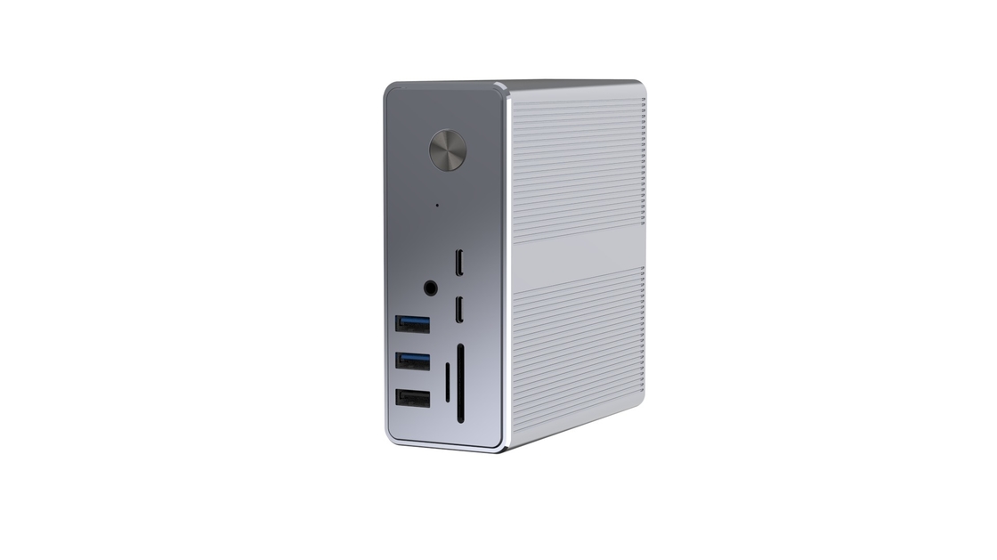 15-w-jeden port wyświetlania USB Docking Station Dual Usb C 4k For For For MacBook & Windows