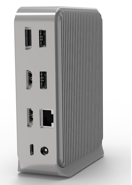 14-port USB-C Docking Station 65w Chromebook Certified Triple 4K Monitors 3.5mm Audio Jack For Laptops
