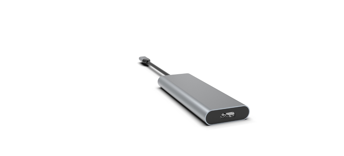 Typ C Adapter USB C Multiport Adapter Hub Z Ethernetem 4K HDMI 3 USB 3.0 Porty 100W PD Kompatybilne
