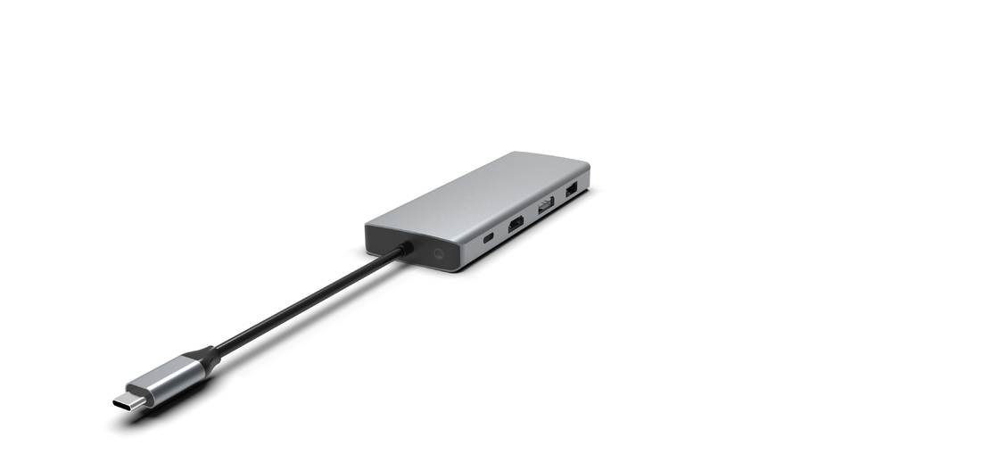 Usb C Hub Docking Station Dla MacBook Laptops USB C Do Dual HDMI Monitors Dla Windows USB C Hub Adapter