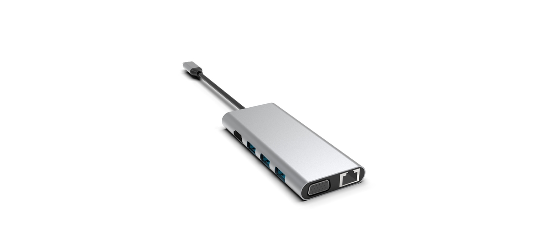 Macbook Usb A Adapter do Macbook Air 5 w 1 Wieloportowy 4K Usb Typ C Slim 3.0