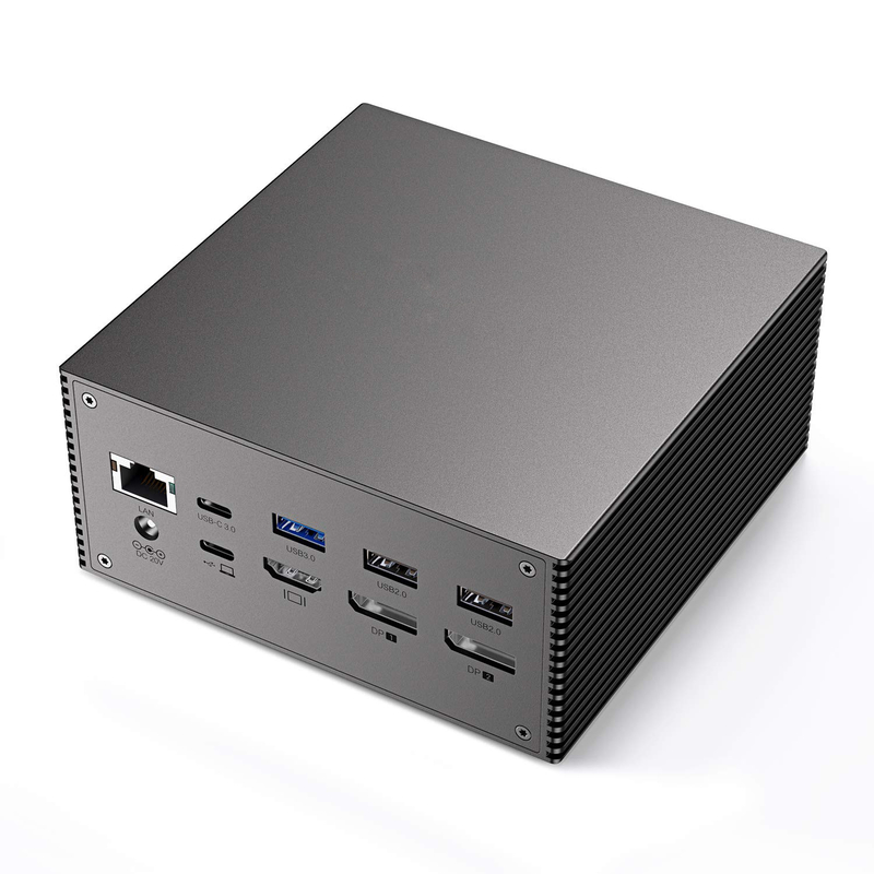 USB C Docking Station z inteligentnym rozpraszaniem ciepła 4K rozdzielczość HDMI Video Output Space