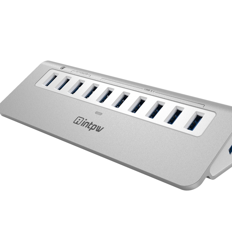 HDMI typu C do USB 3.0 Hub 11 portów USB A Hub Wielokrotny port dla laptopów do gier z systemem Windows