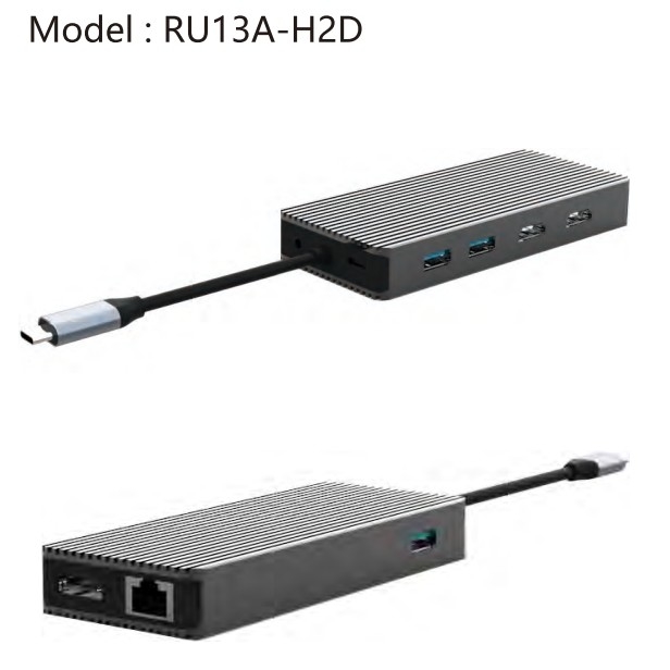 9 w 1 Gigabit Ethernet USB C adapter z 4K HDMI DP port dla laptopa Macbook
