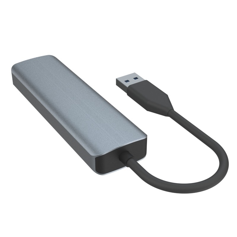 Wszystkie w jednym USB A Hub Wielokrotny USB 3.0 Hub Bez wysiłku Transfer danych 5Gbps Wsparcie zasilania Mac