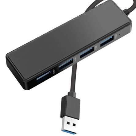 4 6 7 Port USB 3.0 Hub dla laptopa USB A Splitter z rozszerzonym kablem USB C Port zasilania