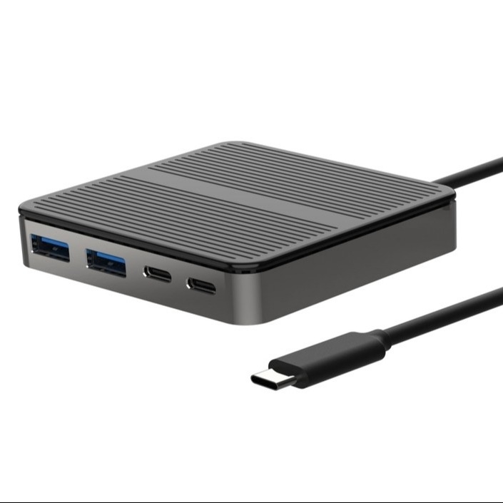 Typ zasilania C do adaptera USB Square USB 3.0/2.0 Hub Transfer danych i łączność dla komputera laptopowego