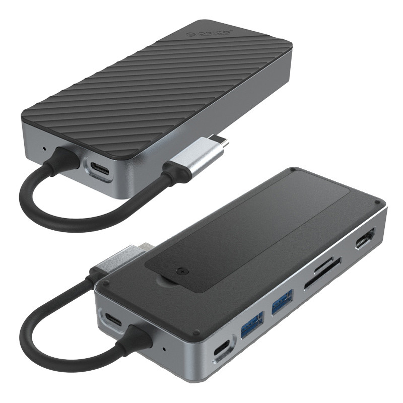 Displaylink Thunderbolt Dock USB C Docking Station With Magnetic Case 10Gbps Prędkość transmisji dla SSD NVMe