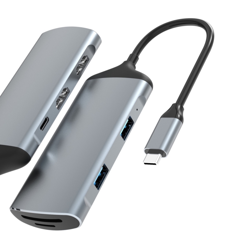 Adapter USB C Karty SD Karty TF Sloty USB 3.0/2.0 Adapter typu C do przesyłania danych