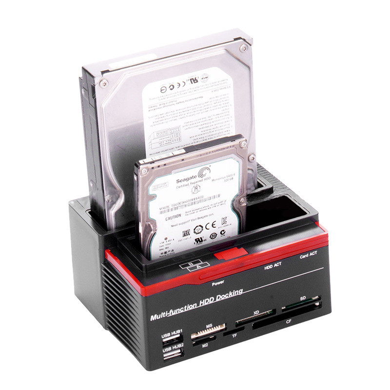 Hdd Ssd Docking Station dla wielu dysków SATA 3.5 z klonem offline