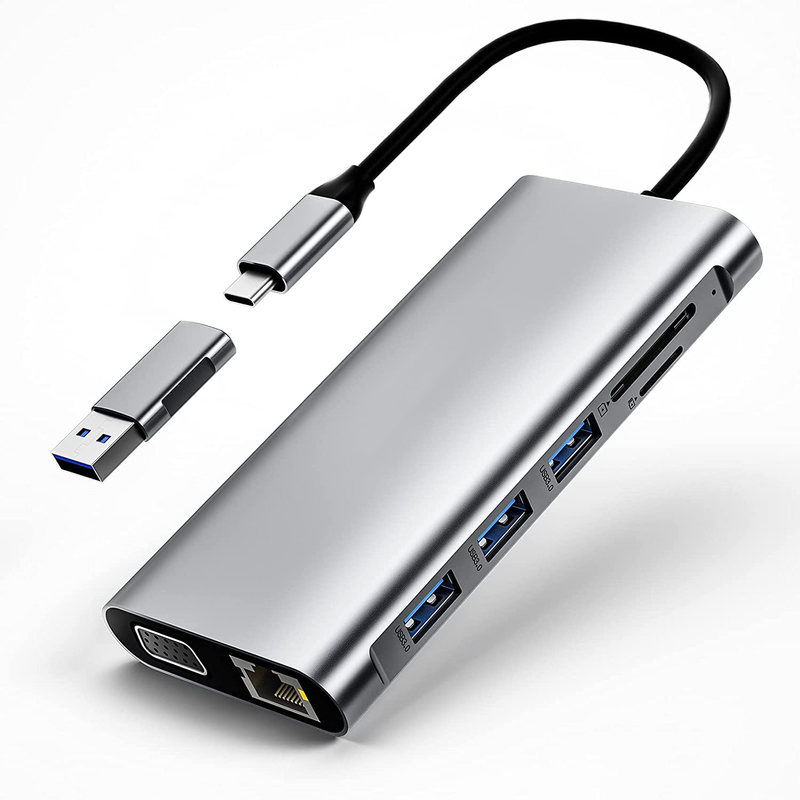 Rozszerzenie węzła USB 3.0 Typ A Węzeł danych od mężczyzny do kobiety z zasilaczem węzła USB C Extra Long