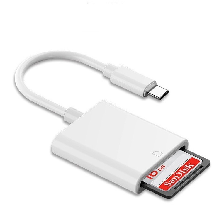 Apple Zewnętrzne USB C do czytnika kart SD Typ C Czytnik kart kamer Adapter czytnika kart pamięci