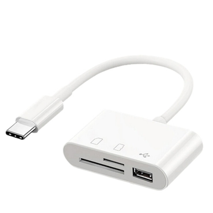 Macbook USB C Czytnik kart SD Adapter kart SD Czytnik kart pamięci z SD MicroSD USB 3 Port For Iphone