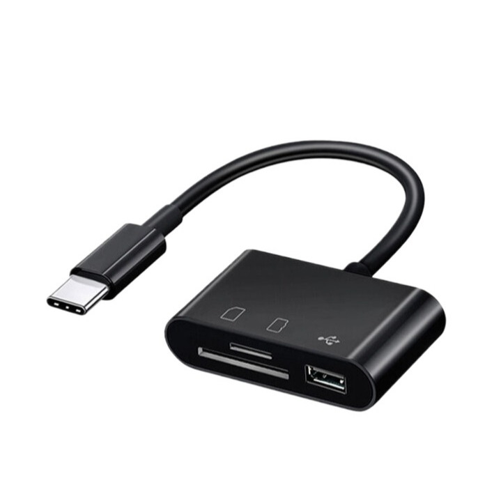 Macbook USB C Czytnik kart SD Adapter kart SD Czytnik kart pamięci z SD MicroSD USB 3 Port For Iphone