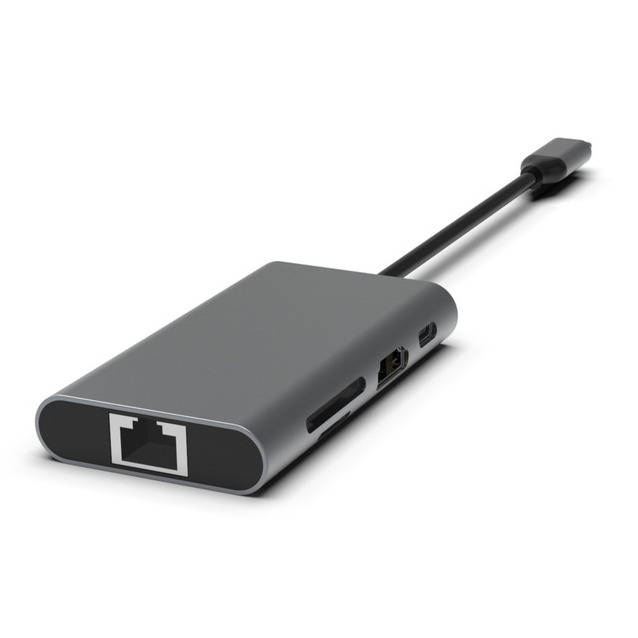 4 w 1 USB A Port Hub Adapter 4 Porty Docking Station Hub Do Laptop Tablet