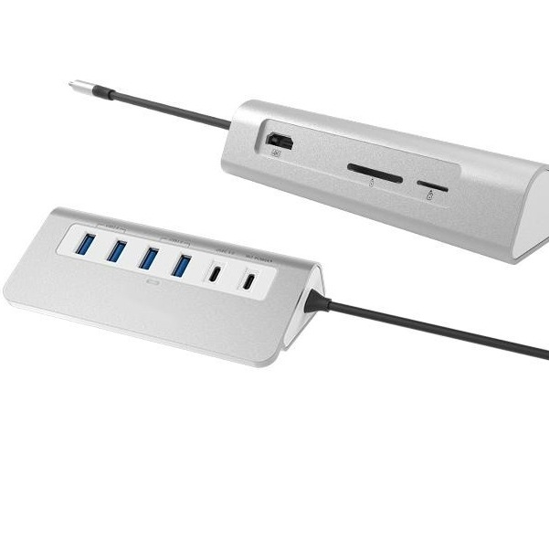 10 w 1 USB C Hub HDMI USB 3.0 SD/TF Czytnik kart dla laptopów MacBook i komputerów stacjonarnych