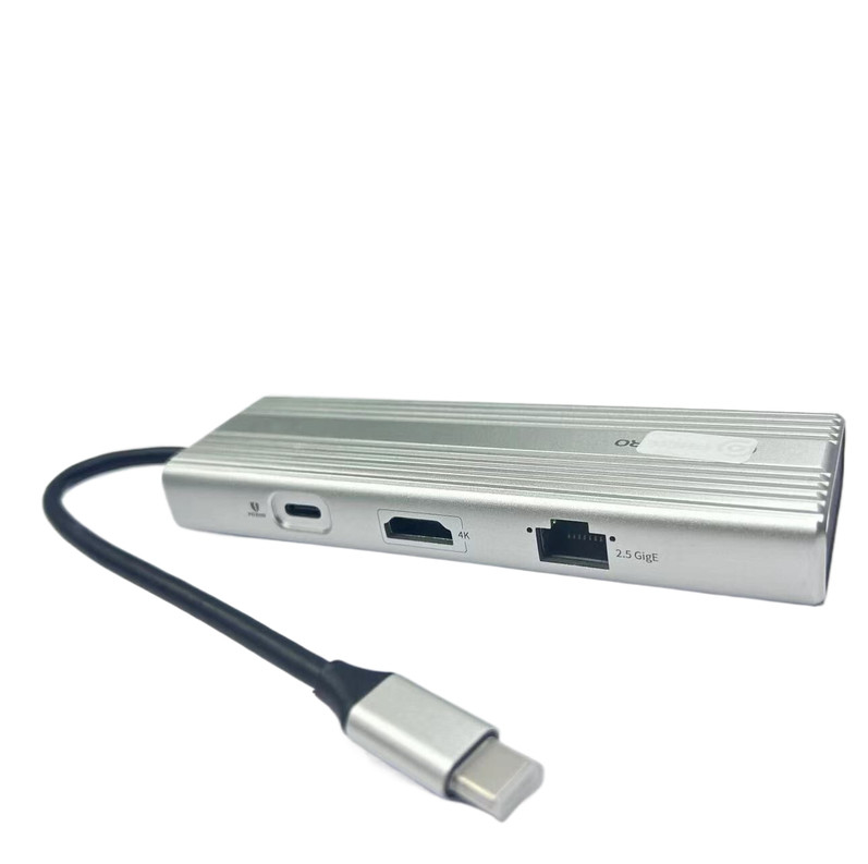 5 portów 5 w 1 USB C Hub Docking Station USB-C TO HDMI USB A 3.0 PD 100W