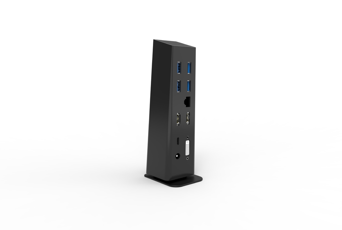 Przenośna stacja dokująca Thunderbolt dla komputerów przenośnych Kabel zintegrowany USB3.0