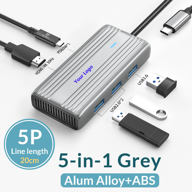 USB 3.1 10 w 1 Type-C Multiport Docking Station Hub z Gigabit Ethernet i 4K HD HDMI
