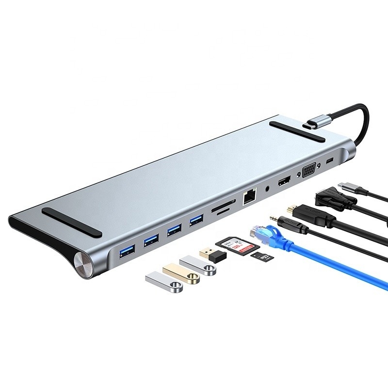 Wielofunkcyjny adapter USB typu C dla laptopów i telefonów komórkowych