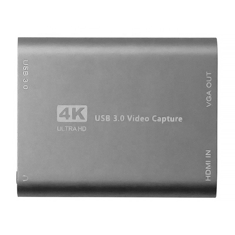 USB 3.0 HDMI Video Capture DVR Kartka z mikrofonem VGA Loop Out do komputera