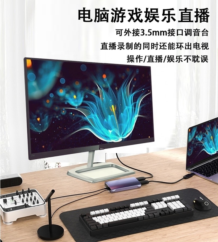 Pociąg USB typu C z kartą HD 4K 60Hz HDMI