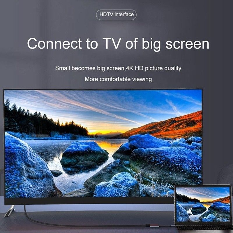 4-w-1 USB C do podwójnej 4K HDMI MST Adaptora do ładowania Transfer danych i wyjścia wideo