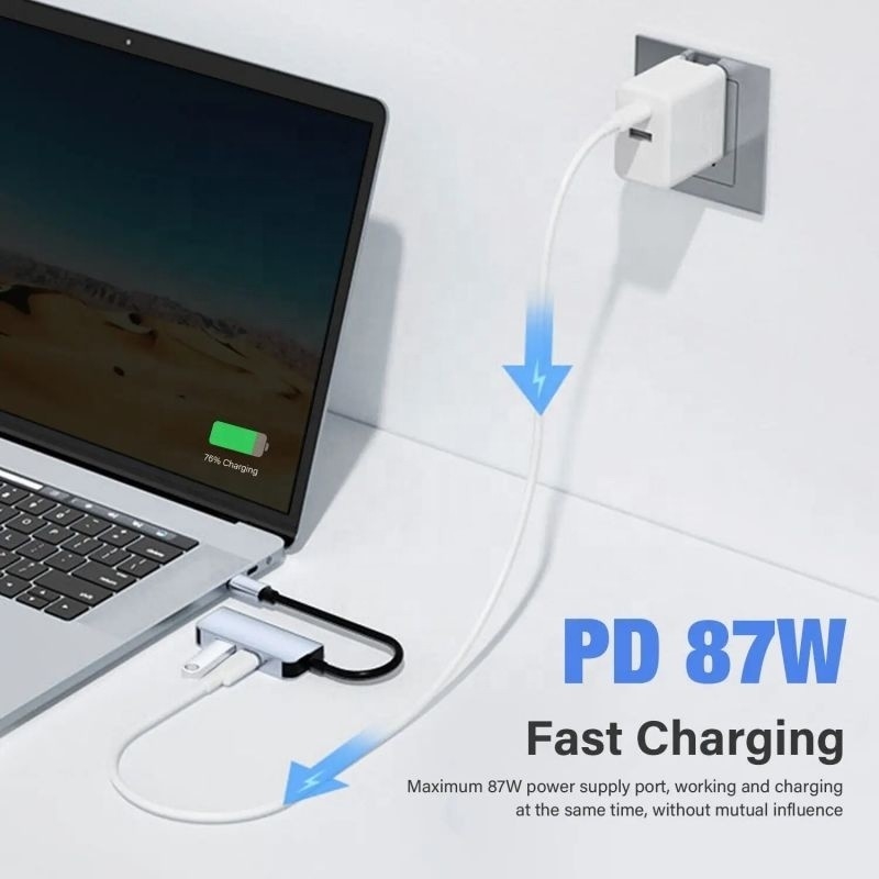USB 3.1/USB Type-C Hub Adapter Docking Station z 4K HDMI USB3.0 USB 3.0 Type C PD