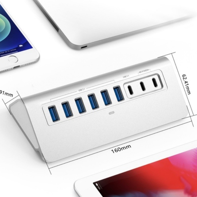 Dostosowalny rozszerzacz portu typu C z podłączeniem USB A Wsparcie OEM/ODM
