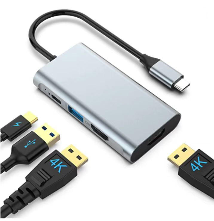 Szybkość przesyłania danych do 5/10Gbps Połączenie laptopa Thunderbolt z 85/100W zasilaczem dla wydajności