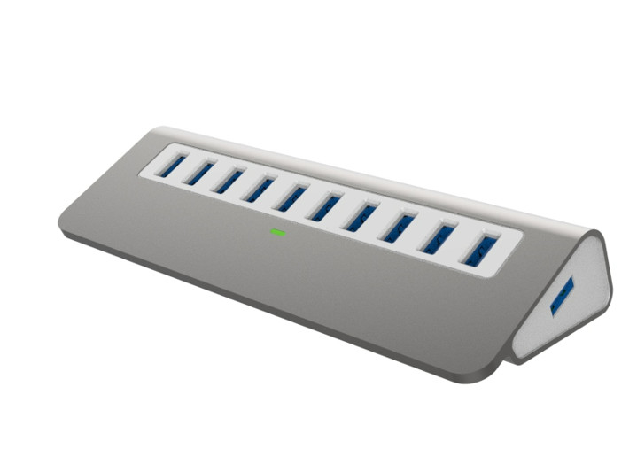 Typ C Interfejs 4 w 1 14 portów Hub Typ C OTG do USB 3.0 2.0 Adapter Stop aluminiowy