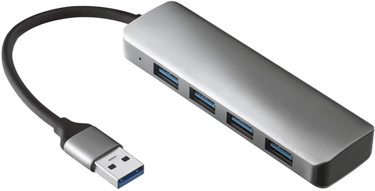4K HDMI Kompatybilny adapter typu C do USB C Hub z 2 portami ładowania USB3.0 i PD