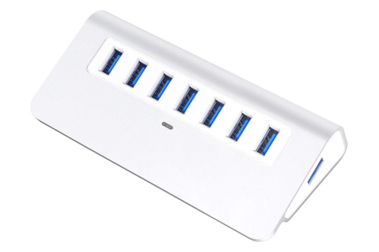 Typ C Interfejs 4 w 1 14 portów Hub Typ C OTG do USB 3.0 2.0 Adapter Stop aluminiowy