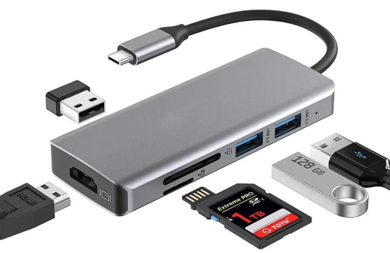 Długość niestandardowa Szary USB-C do HDMI 2.1 Adapter 8K 60Hz do prędkości USB Typ C 3.1 Laptopy