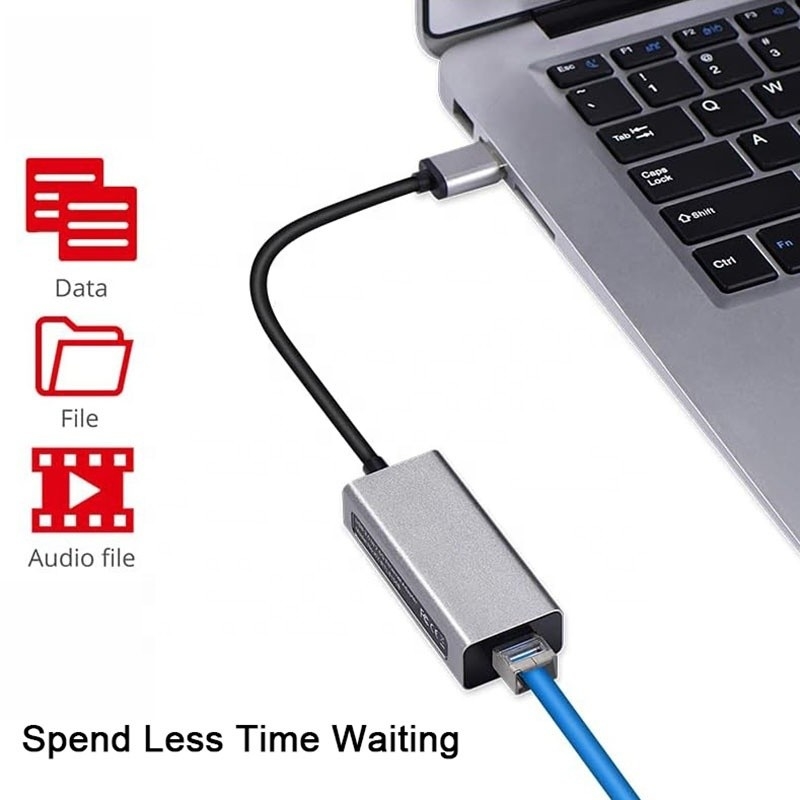 2500 Mbps Super Speed 2.5G USB 3.0 Network Card Adapter z 2.5G Gigabit Ethernet