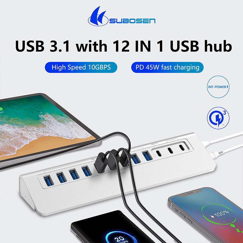Dostosowalny rozszerzacz portu typu C z podłączeniem USB A Wsparcie OEM/ODM
