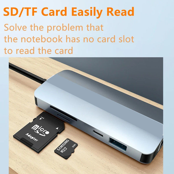 4K HDMI 9 w 1 USB-C Hub z USB 3.1 Multi Port Docking Station Adapter Mac Notebook