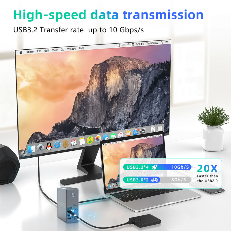 Kompaktny projekt USB-C Multiport Docking Najlepsze rozwiązanie dla użytkowników Chrome OS