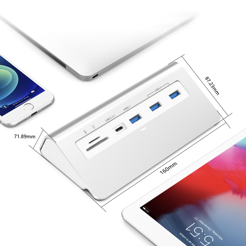 Adapter USB-C kompatybilny z Mac OS z wyjściem HDMI do 4K 30Hz