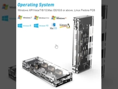 11-w-1 USB-C Hub z podwójnym HDMI USB 3.0 Ethernet 3.5mm Audio dla laptopa Macbook